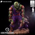 Battle-Damaged Piccolo & Gohan 1/6 Scale Resin Statue - Custom Anime Art Toy