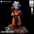 Ancient Goku 1/6 Scale Resin Statue | Custom Anime Art Toy