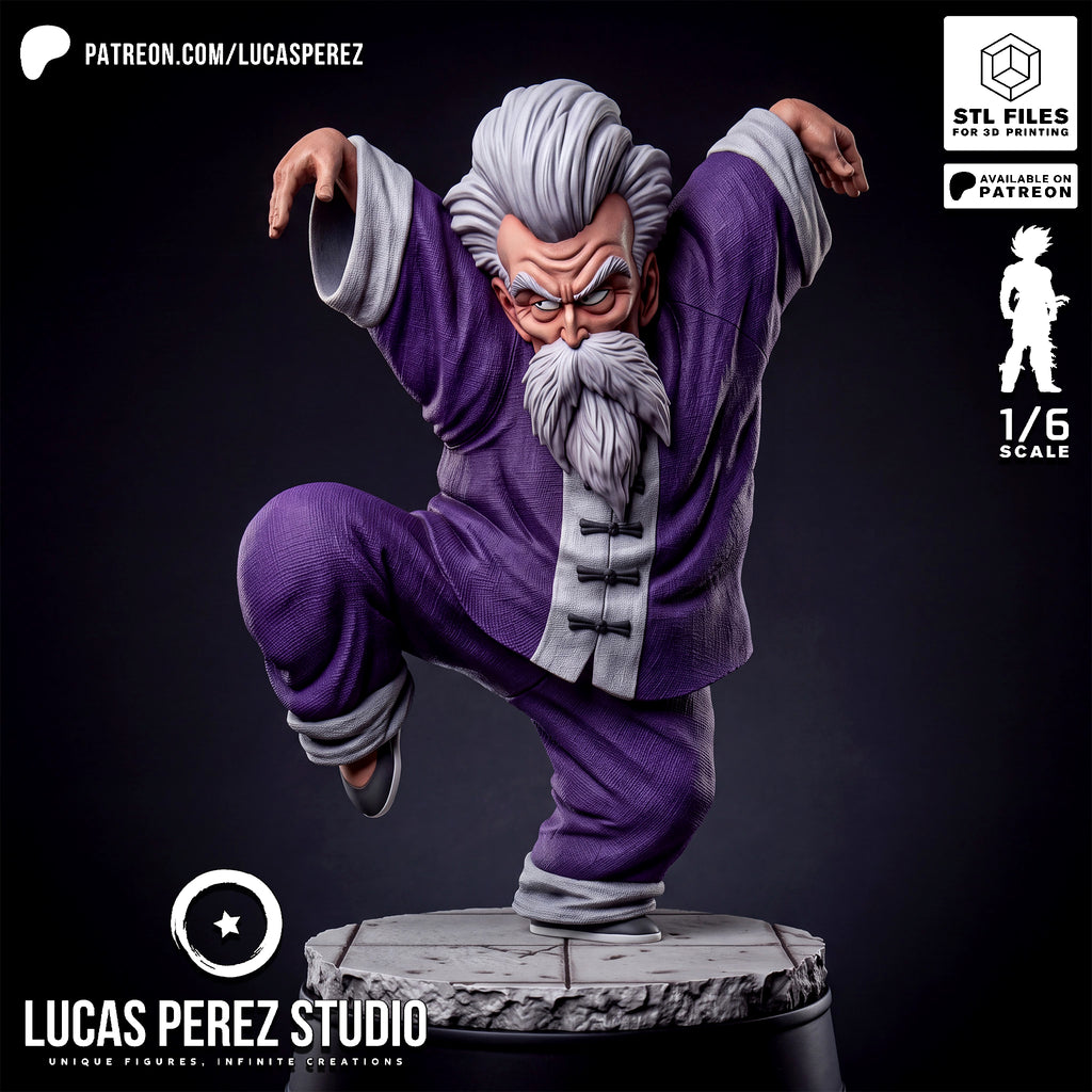 Jackie Chun Dynamic Pose 1/6 Scale Resin Statue - Custom Anime Art Toy