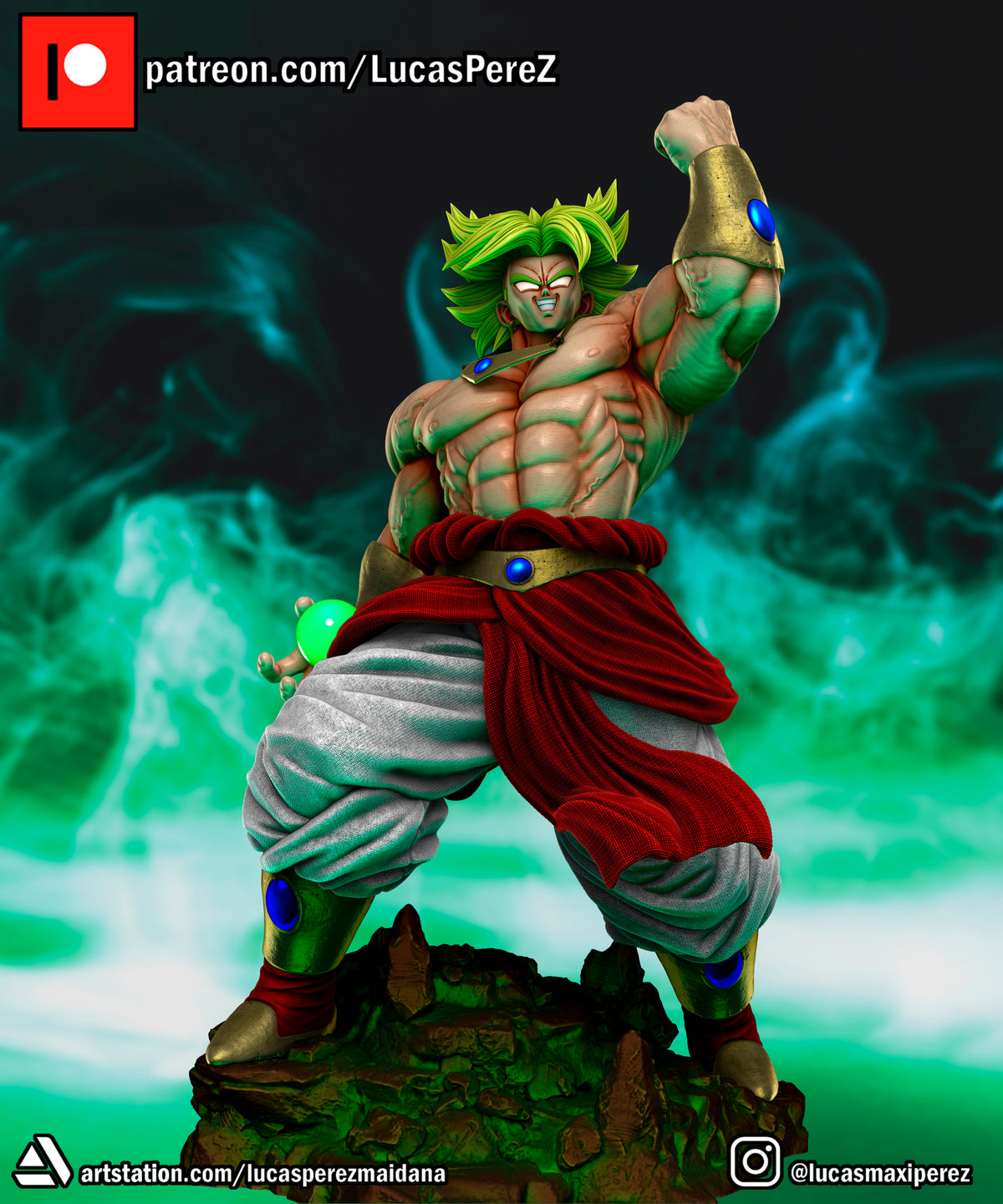 Legendary Super Saiyan Broly 1/6 Scale Collectible Statue / Miniature – Lucas Perez