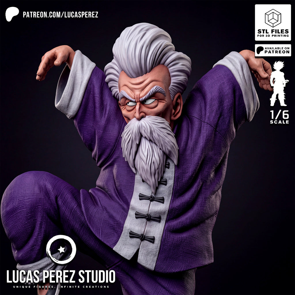 Jackie Chun Dynamic Pose 1/6 Scale Resin Statue - Custom Anime Art Toy