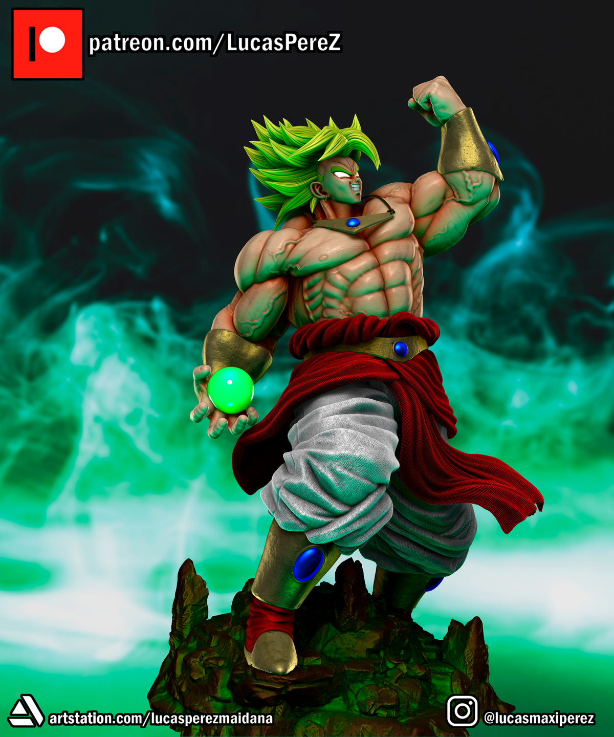 Legendary Super Saiyan Broly 1/6 Scale Collectible Statue / Miniature – Lucas Perez