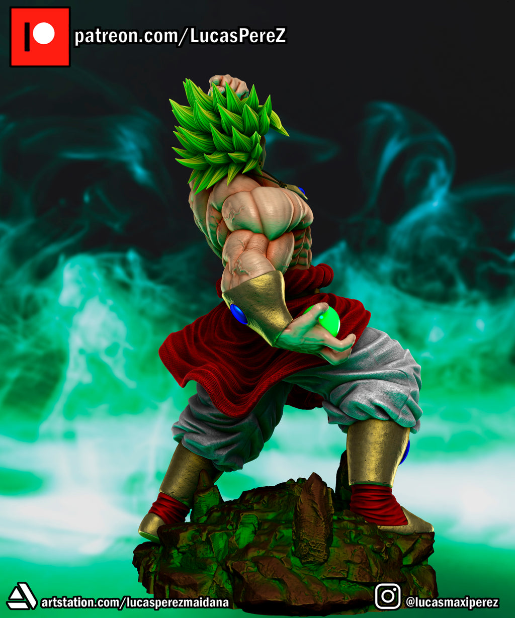 Legendary Super Saiyan Broly 1/6 Scale Collectible Statue / Miniature – Lucas Perez