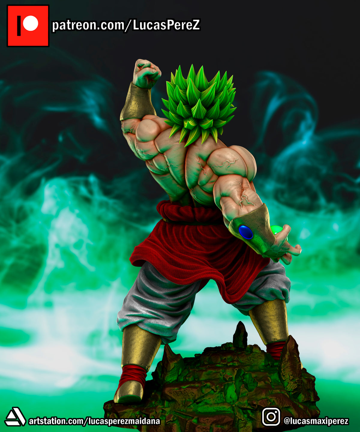 Legendary Super Saiyan Broly 1/6 Scale Collectible Statue / Miniature – Lucas Perez