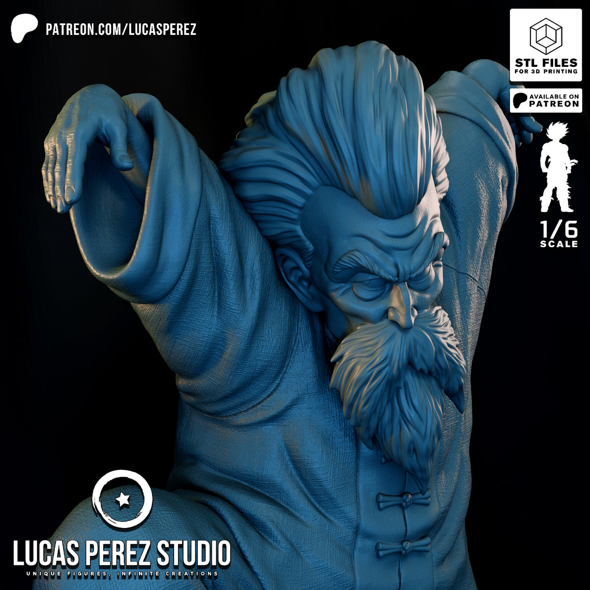 Jackie Chun Dynamic Pose 1/6 Scale Resin Statue - Custom Anime Art Toy