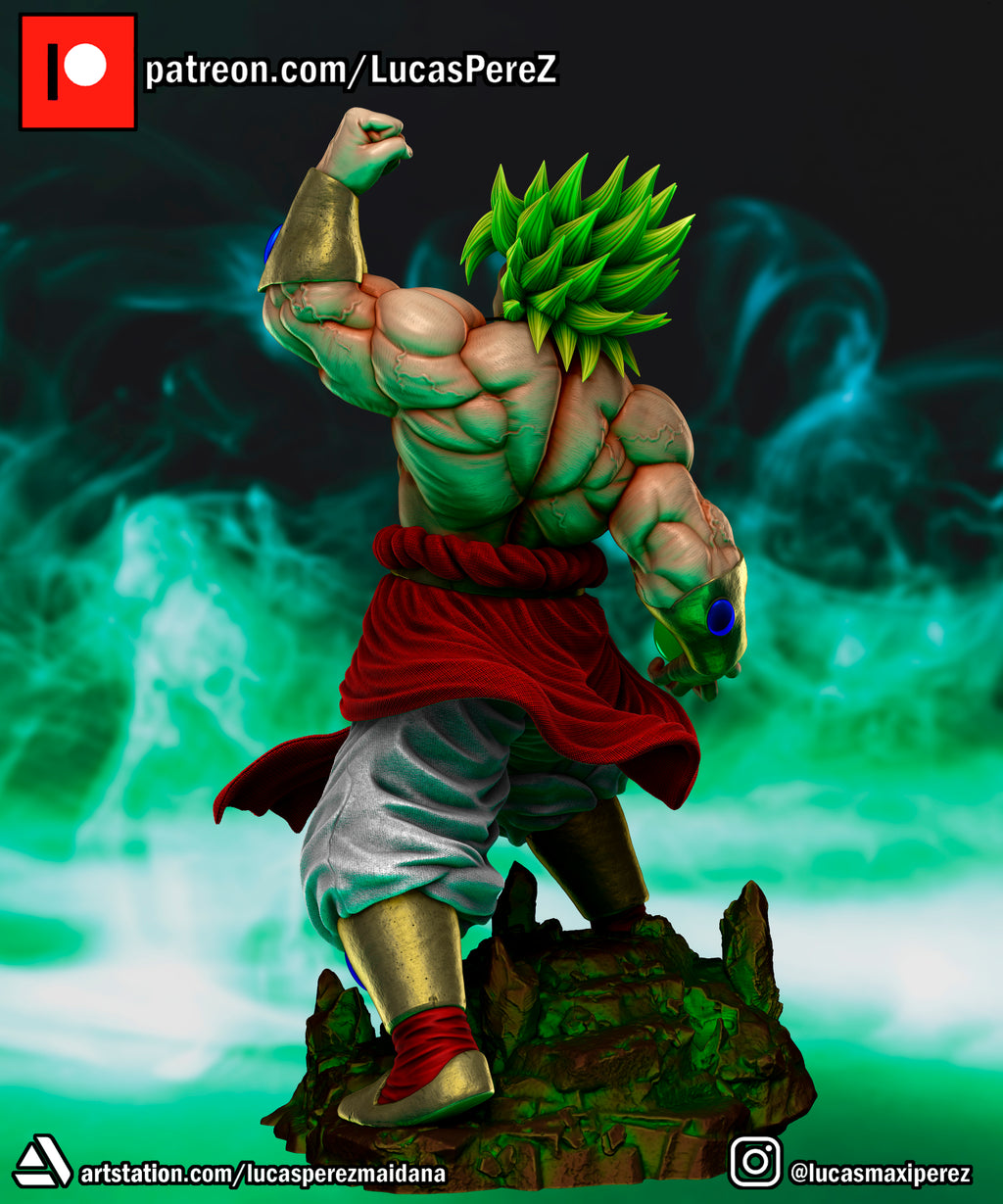 Legendary Super Saiyan Broly 1/6 Scale Collectible Statue / Miniature – Lucas Perez