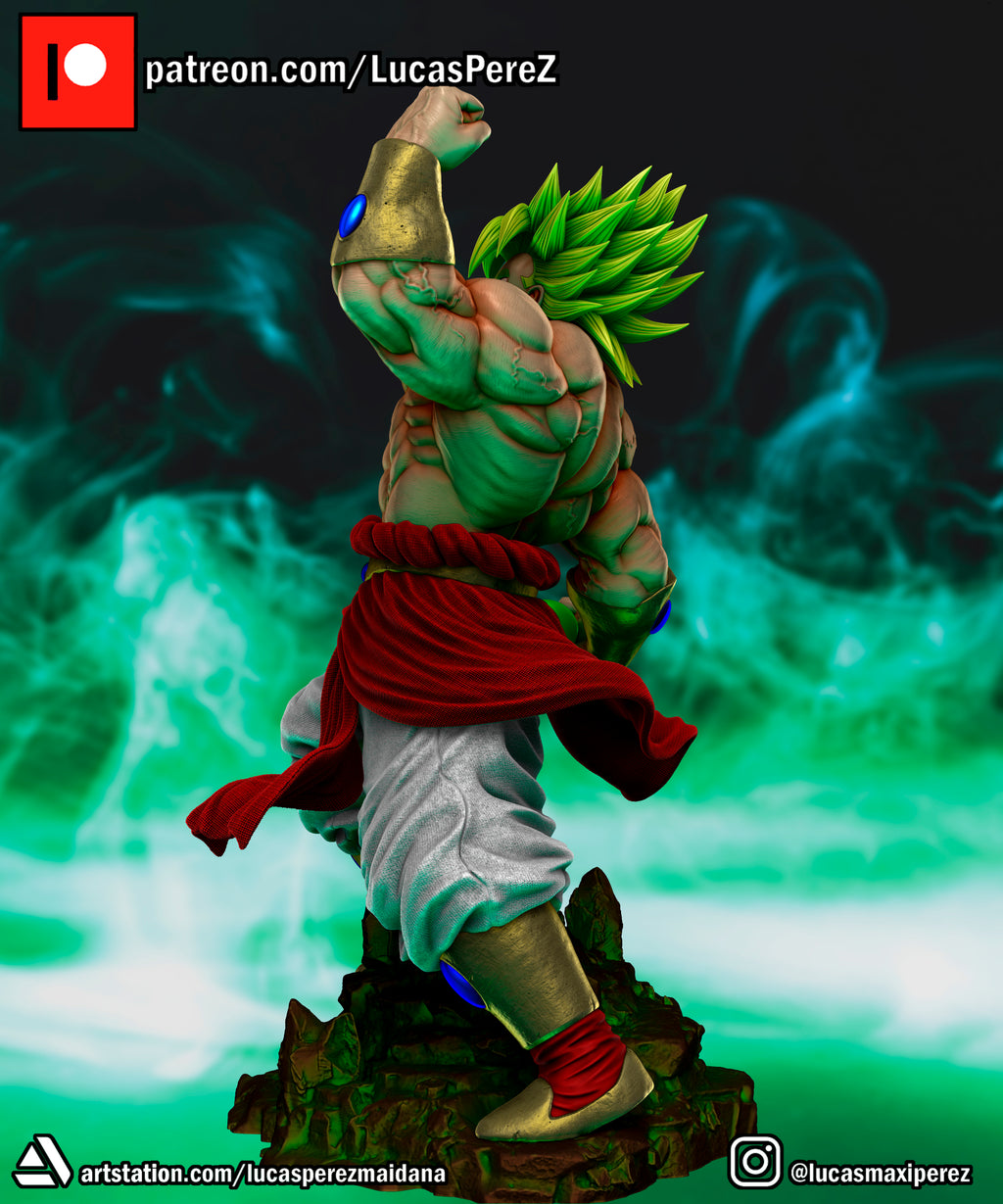 Legendary Super Saiyan Broly 1/6 Scale Collectible Statue / Miniature – Lucas Perez