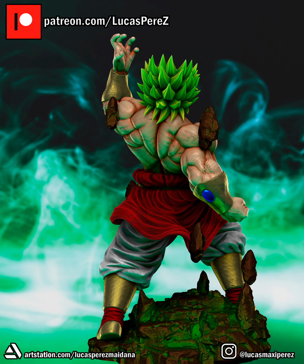 Legendary Super Saiyan Broly 1/6 Scale Collectible Statue / Miniature – Lucas Perez