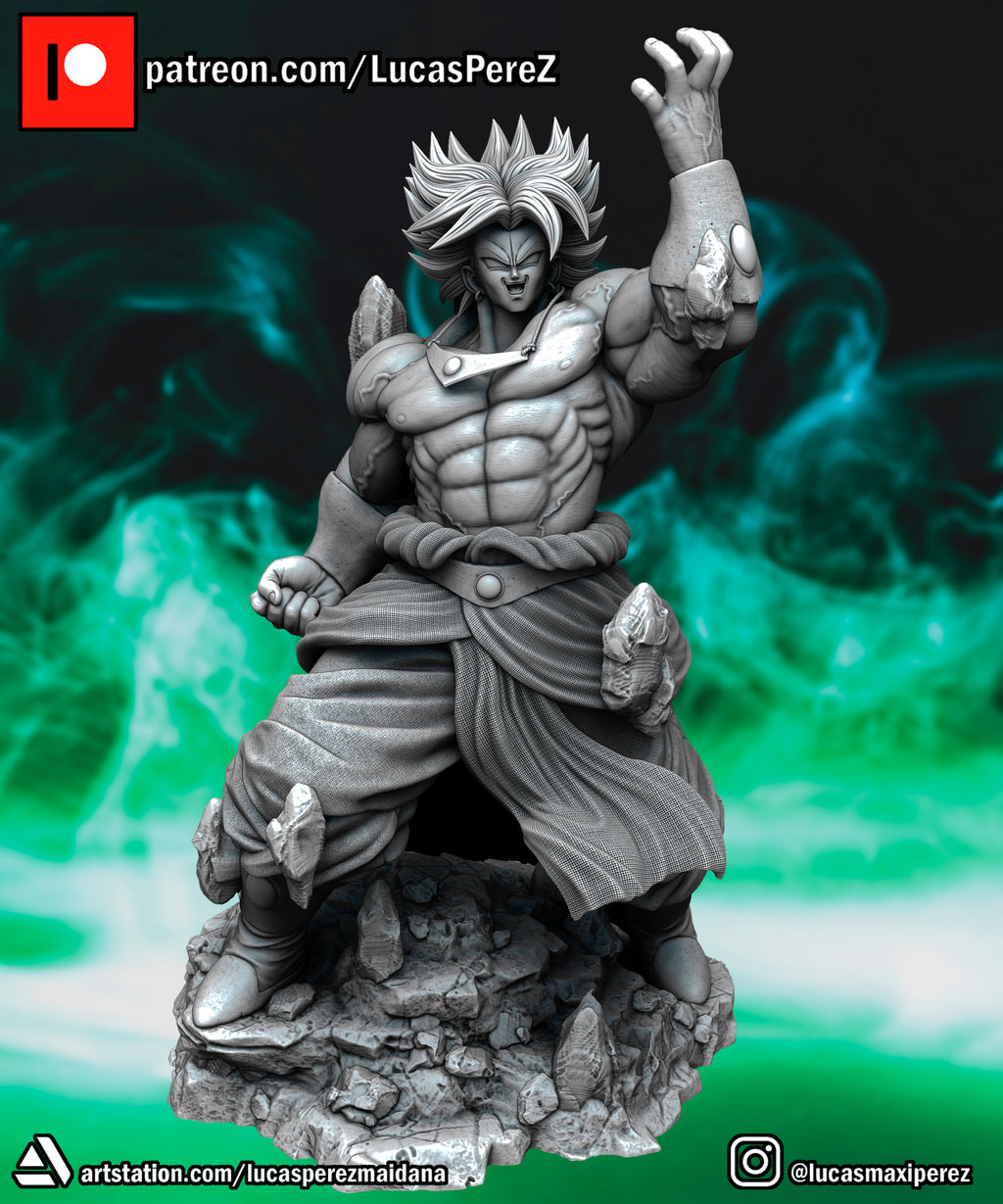 Legendary Super Saiyan Broly 1/6 Scale Collectible Statue / Miniature – Lucas Perez