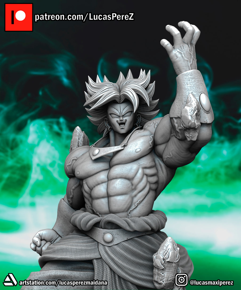 Legendary Super Saiyan Broly 1/6 Scale Collectible Statue / Miniature – Lucas Perez