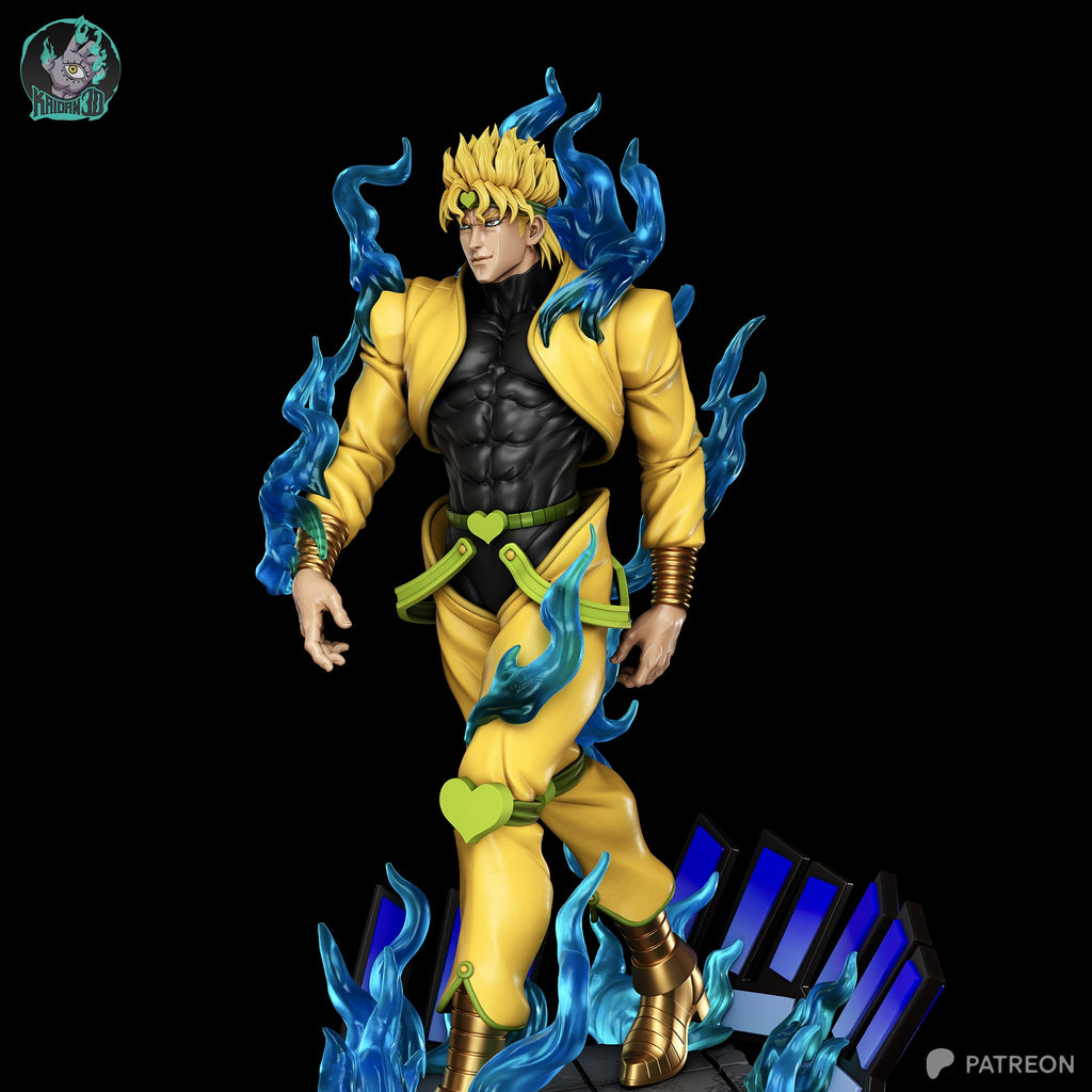 JoJo's Bizarre Adventure - DIO (Stardust Crusaders) Statue | 1/6 Scale | Raw, Primed & Painted Options