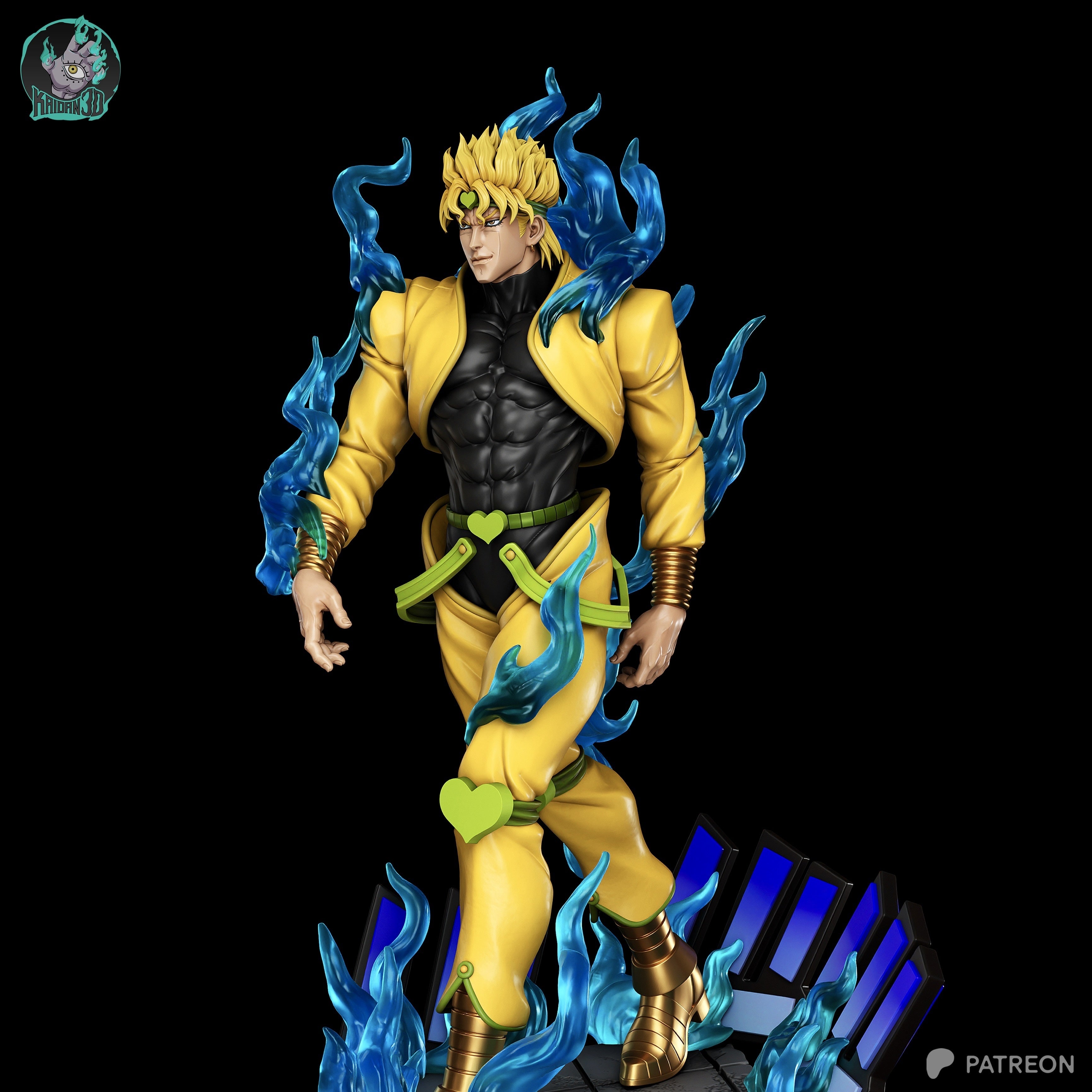 JoJo's Bizarre Adventure - DIO (Stardust Crusaders) Statue | 1/6 Scale | Raw, Primed & Painted Options