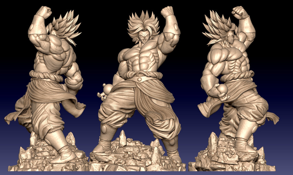 Legendary Super Saiyan Broly 1/6 Scale Collectible Statue / Miniature – Lucas Perez