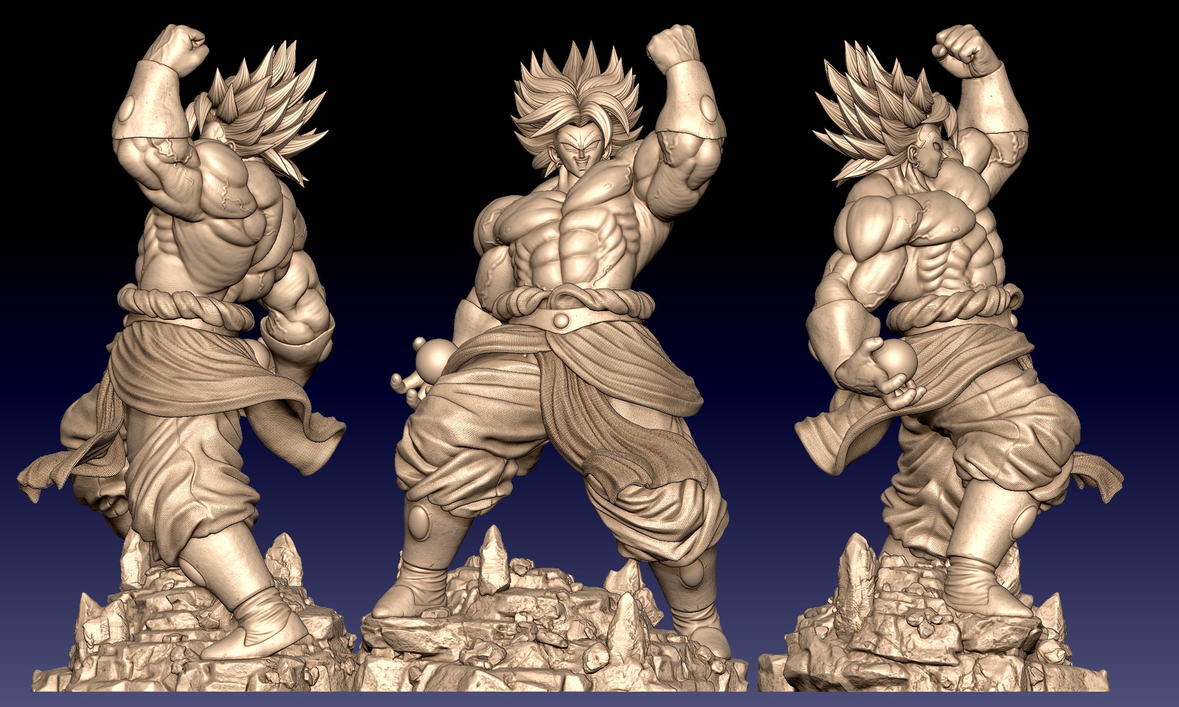 Legendary Super Saiyan Broly 1/6 Scale Collectible Statue / Miniature – Lucas Perez