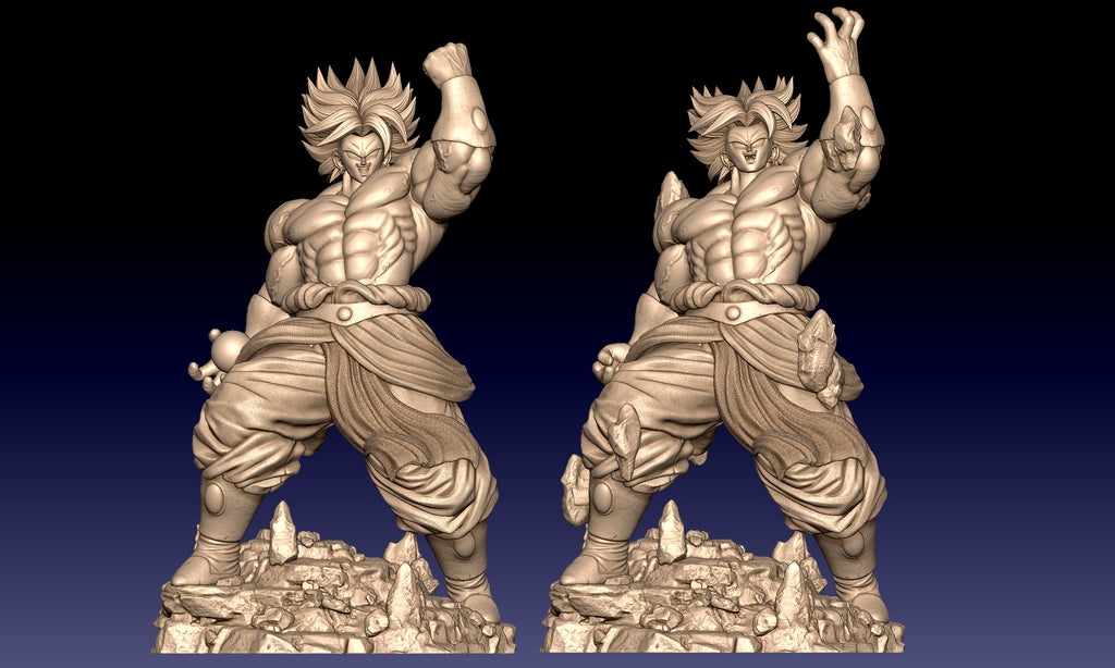 Legendary Super Saiyan Broly 1/6 Scale Collectible Statue / Miniature – Lucas Perez
