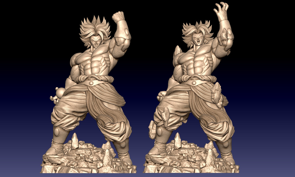 Legendary Super Saiyan Broly 1/6 Scale Collectible Statue / Miniature – Lucas Perez