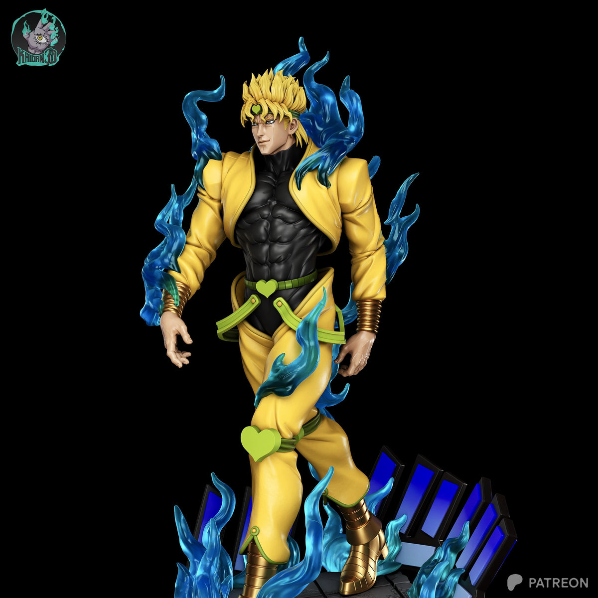 JoJo's Bizarre Adventure - DIO & Jotaro Kujo (Stardust Crusaders) Complete Rivalry Statue Set | 1/6 Scale | Raw, Primed & Painted Options