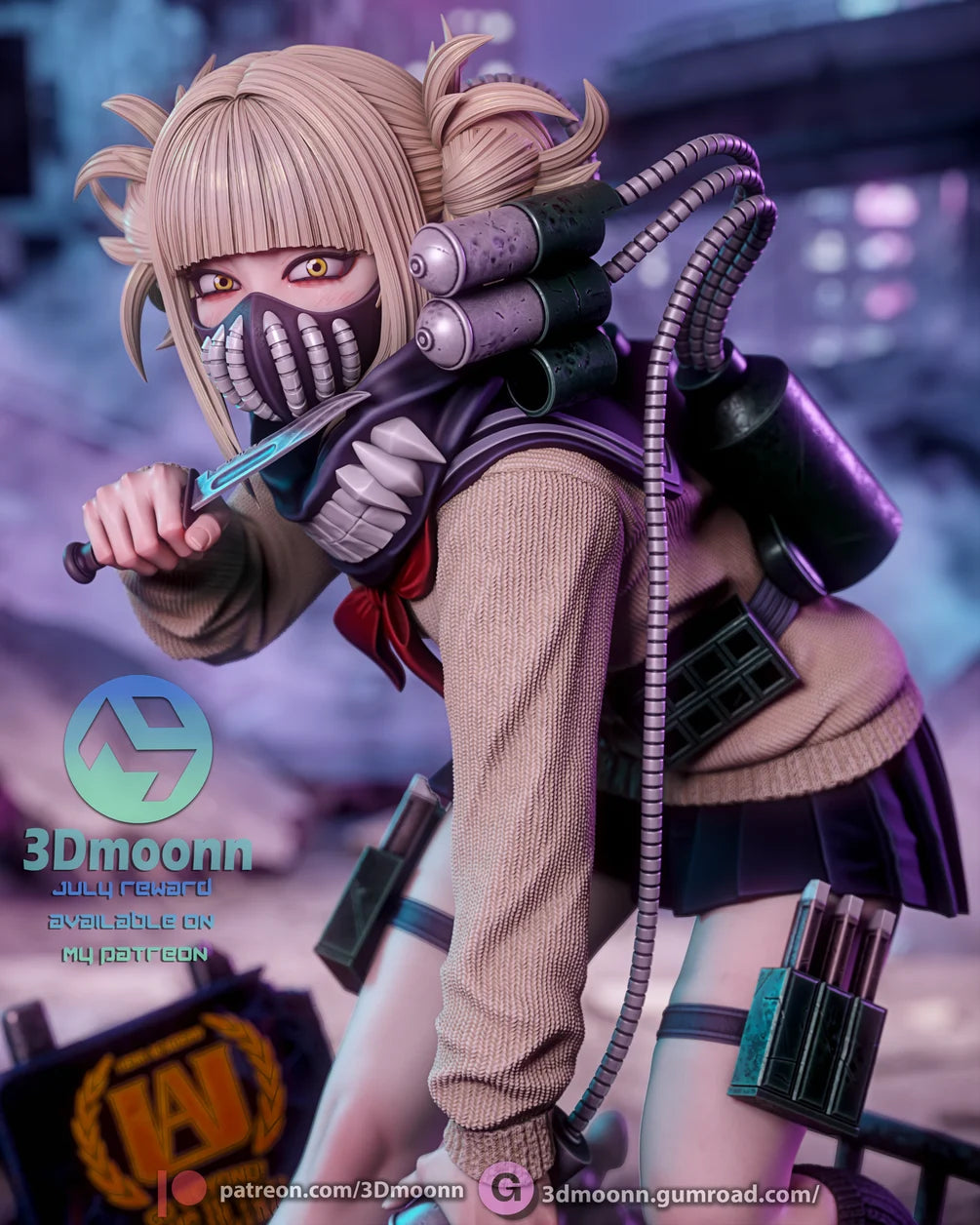 Himiko Toga Statue 1/6 Scale - My Hero Academia | Billy Bones Emporium