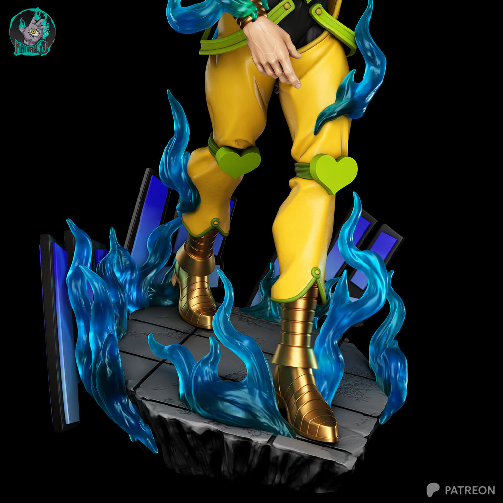 JoJo's Bizarre Adventure - DIO (Stardust Crusaders) Statue | 1/6 Scale | Raw, Primed & Painted Options