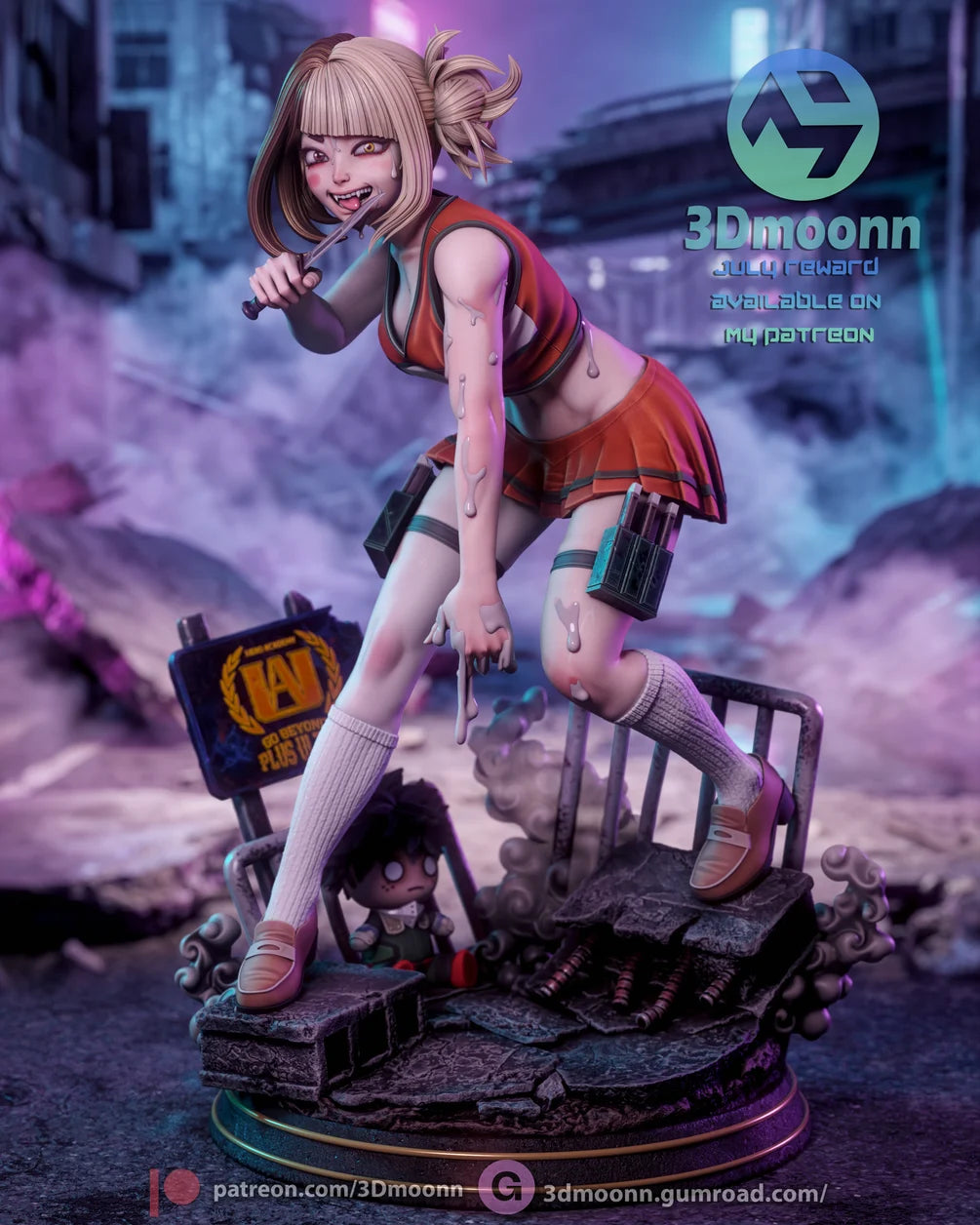 Himiko Toga Statue 1/6 Scale - My Hero Academia | Billy Bones Emporium