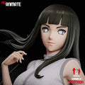 Hinata Hyuga 1/8 Scale Statue | Naruto Custom 3D Printed Resin Model Collectible
