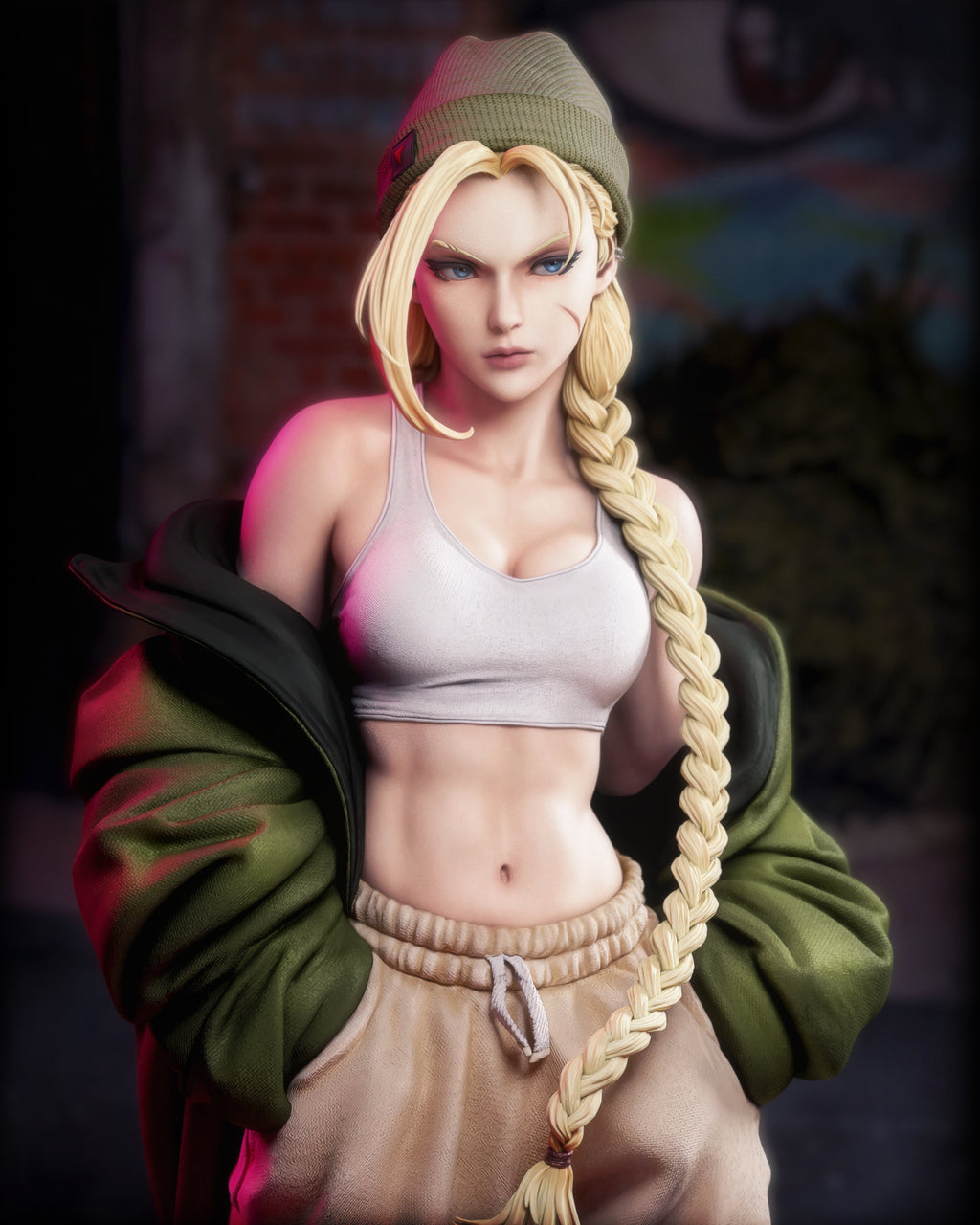 Streetwear Cammy | Street Fighter Resin Statue / Garage Kit (CA 3D)