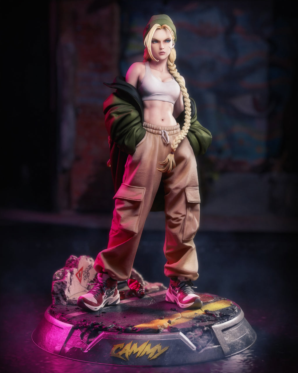 Streetwear Cammy | Street Fighter Resin Statue / Garage Kit (CA 3D)