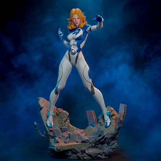 Invisible Woman Statue by CA 3D | 3D Printed Resin Figurine – Billy Bones Emporium
