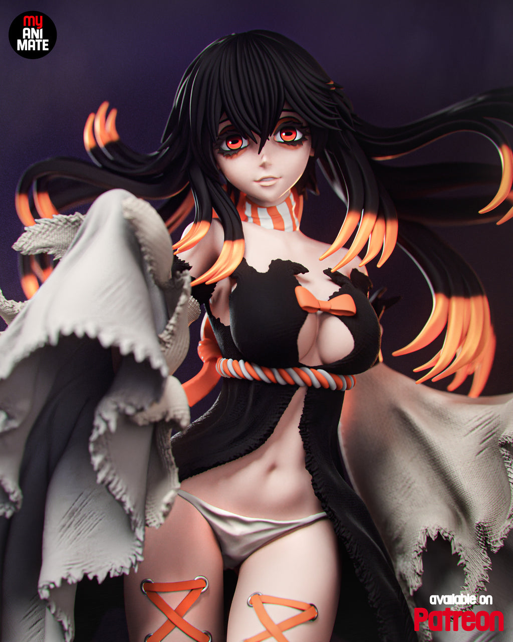 Amo 1/8 Scale Statue | Gachiakuta Custom 3D Printed Resin Model Collectible
