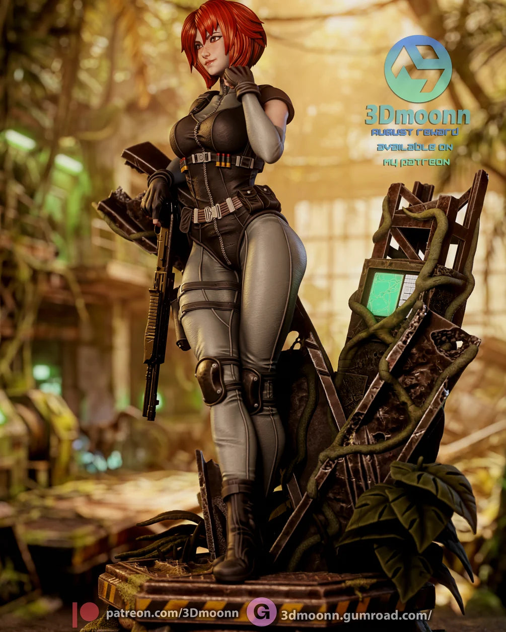 Regina Statue 1/6 Scale - Dino Crisis | Billy Bones Emporium