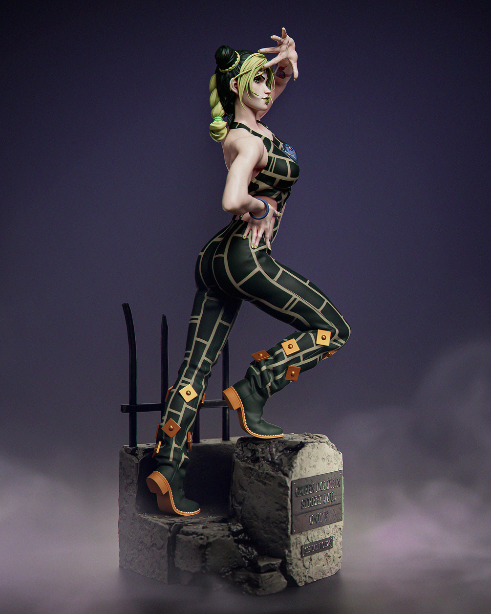 Jolyne Cujoh – Premium Resin Statue / Garage Kit (1/9 & 1/6 Scale) | CA 3D