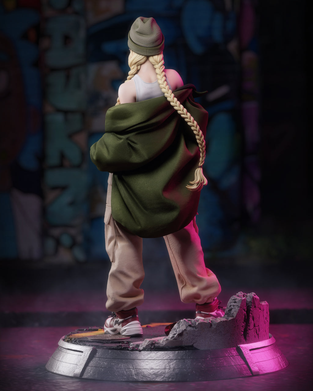 Streetwear Cammy | Street Fighter Resin Statue / Garage Kit (CA 3D)
