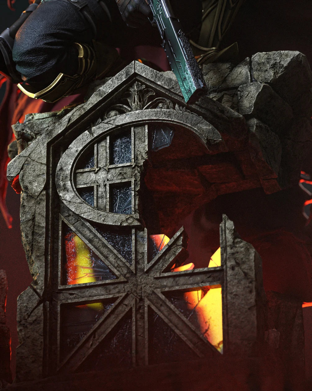 Vincent Valentine Custom Resin Statue – High-Detail Gothic Collectible Figure