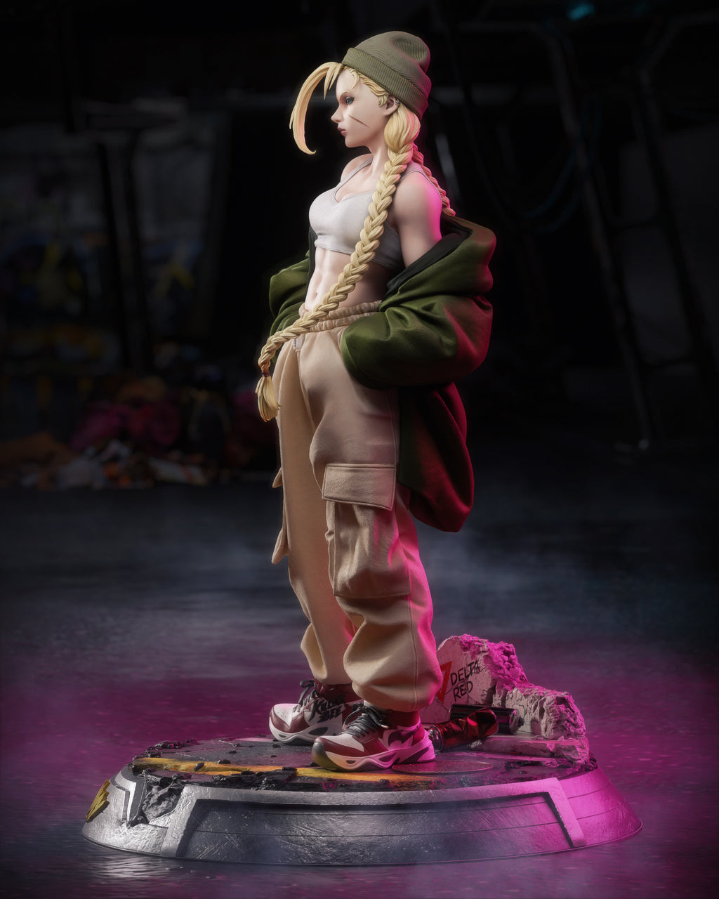 Streetwear Cammy | Street Fighter Resin Statue / Garage Kit (CA 3D)