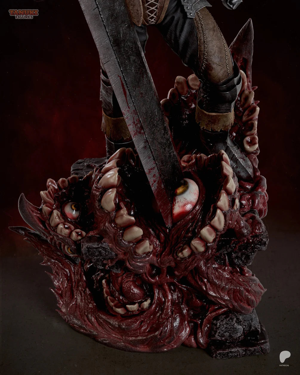 Guts "The Black Swordsman" Custom Resin Statue – High-Detail Collectible Figure