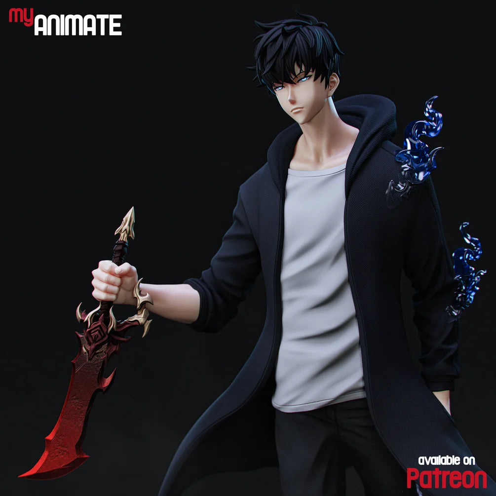 Sung Jinwoo 1/8 Scale Collectible Statue / Miniature – My Animate