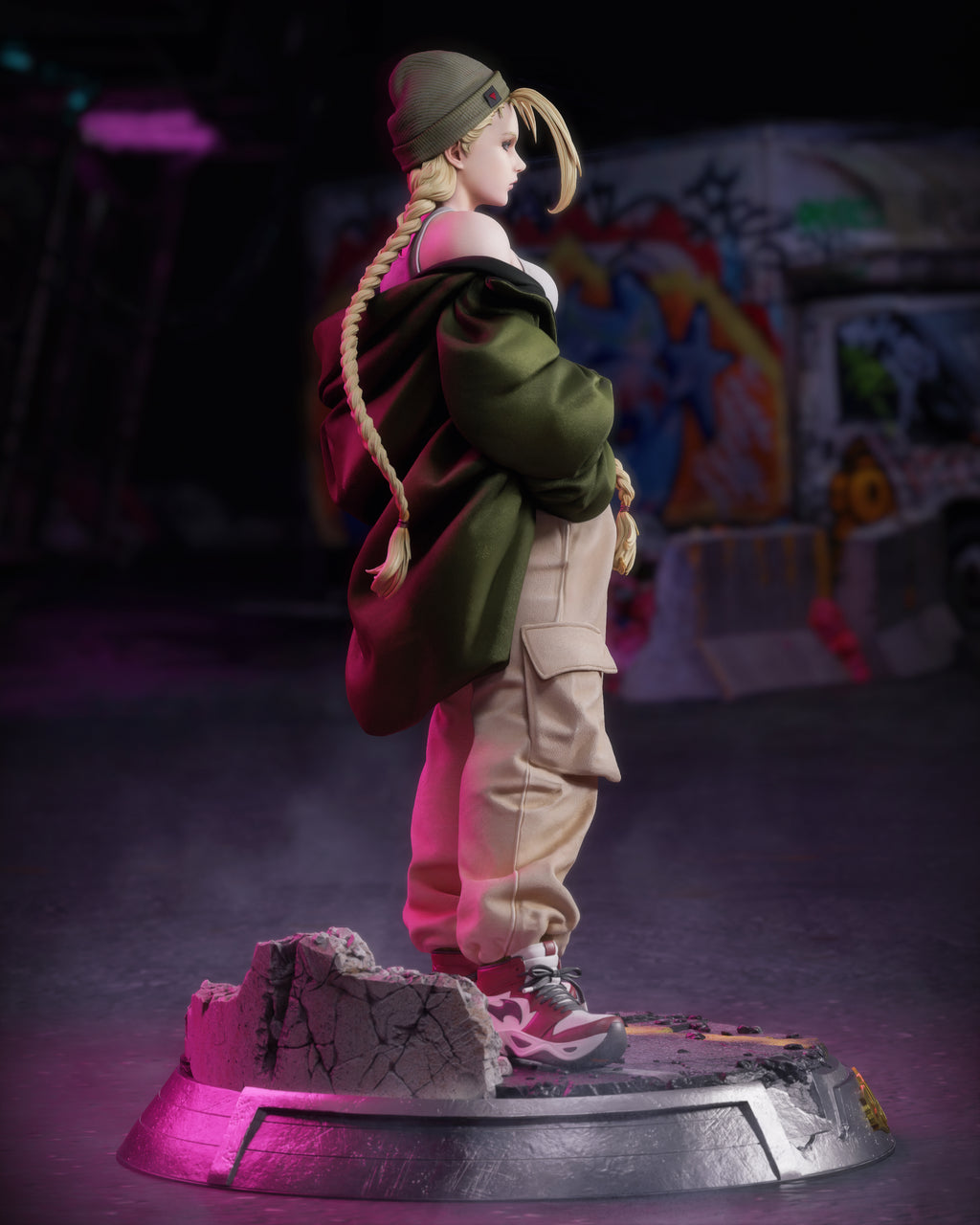 Streetwear Cammy | Street Fighter Resin Statue / Garage Kit (CA 3D)