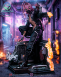 Talia Yang Cyberpunk Statue 1/6 Scale - 3Dmoonn | Billy Bones Emporium