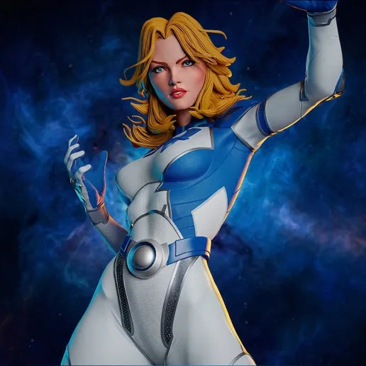 Invisible Woman Statue by CA 3D | 3D Printed Resin Figurine – Billy Bones Emporium
