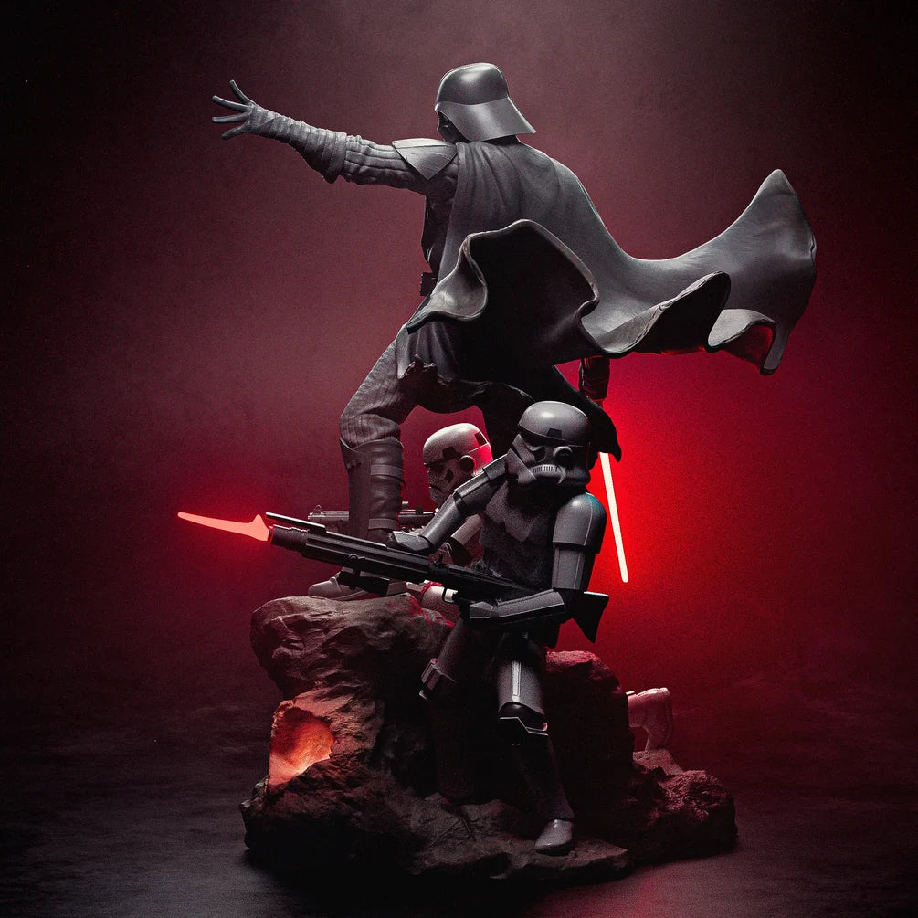 Star Wars - Darth Vader & Stormtroopers Command Diorama | Multiple Scales & Finishes