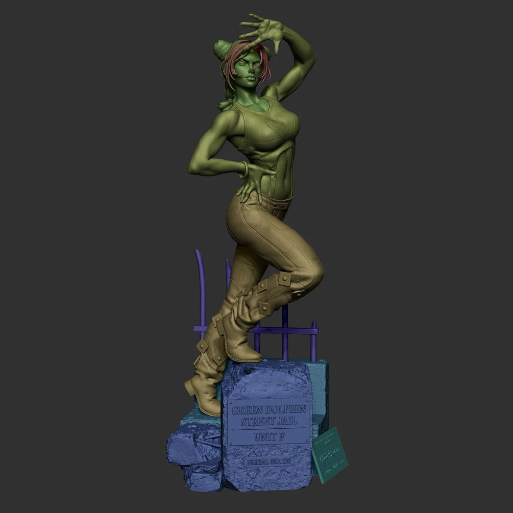 Jolyne Cujoh – Premium Resin Statue / Garage Kit (1/9 & 1/6 Scale) | CA 3D