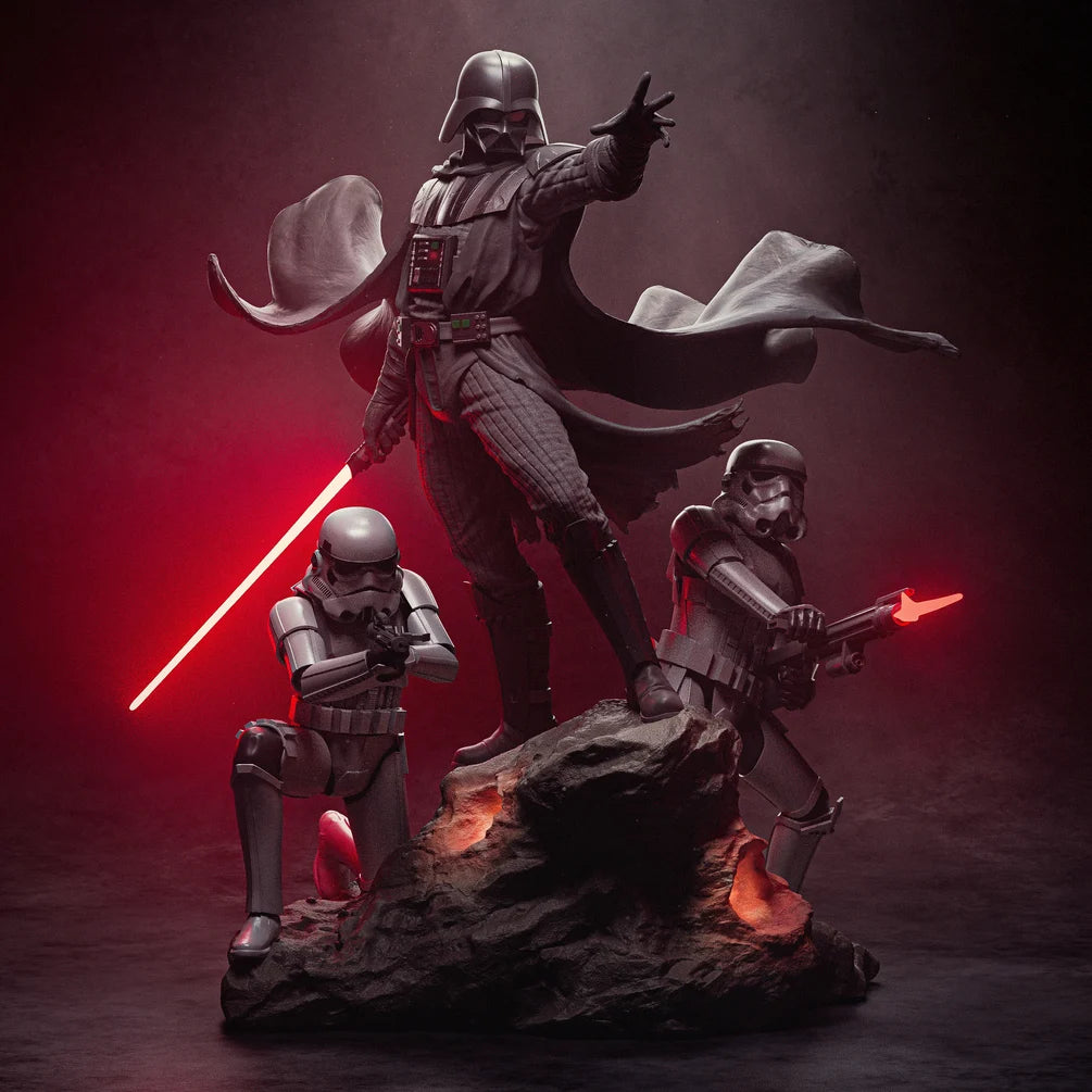 Star Wars - Darth Vader & Stormtroopers Command Diorama | Multiple Scales & Finishes
