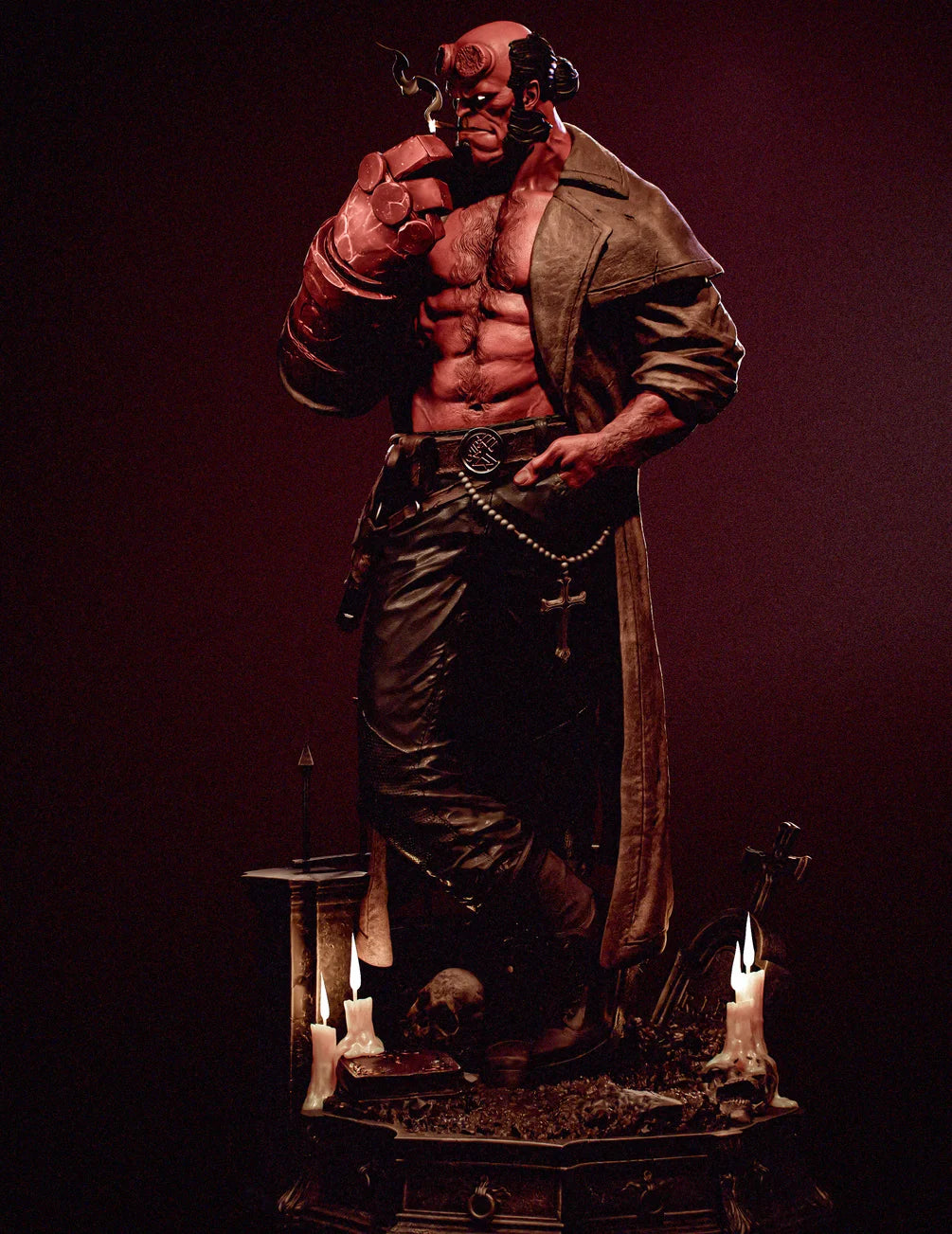 Hellboy | Dark Horse Comic Resin Statue / Garage Kit (CA 3D)