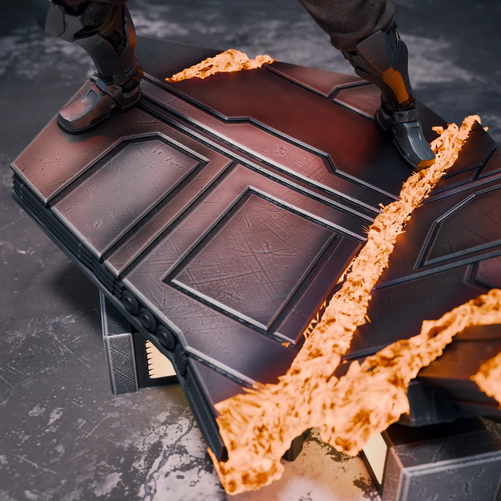 Star Wars: The Clone Wars - Ahsoka vs. Darth Maul Mandalore Duel Diorama | Multiple Scales & Finishes