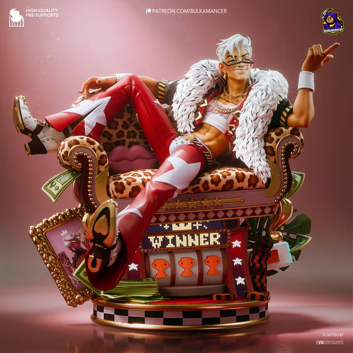 Ace | High-Roller Stylized Resin Statue / Garage Kit (Bulkamancer)