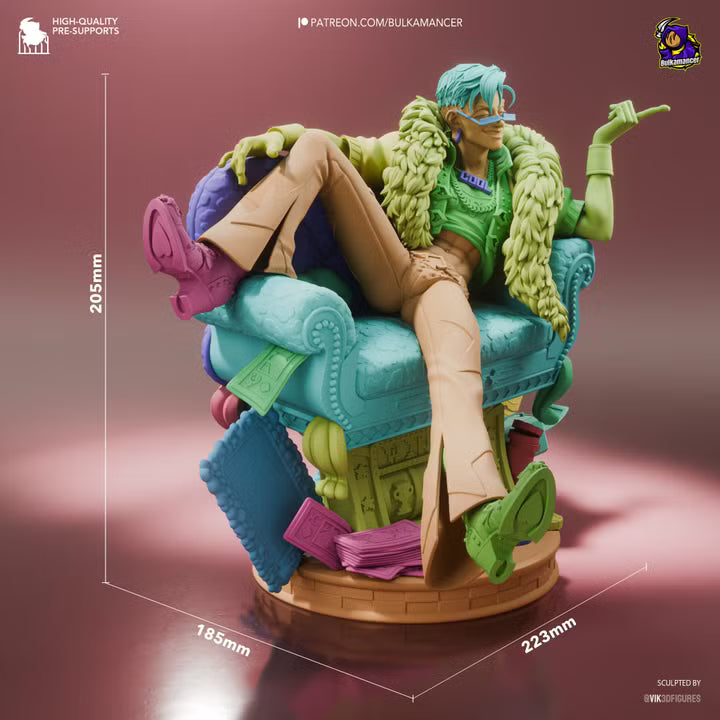Ace | High-Roller Stylized Resin Statue / Garage Kit (Bulkamancer)