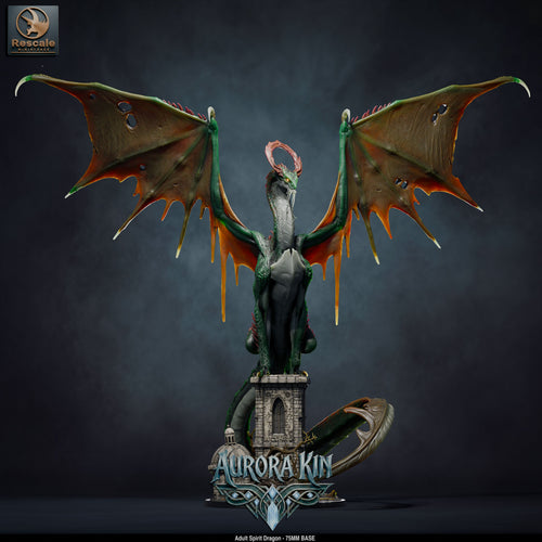 Adult Spirit Dragon (Aurora Kin) by Rescale Miniatures