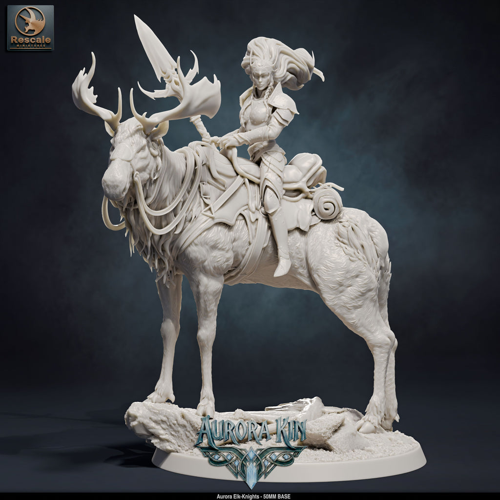Aurora Elk-Knights (Aurora Kin) by Rescale Miniatures