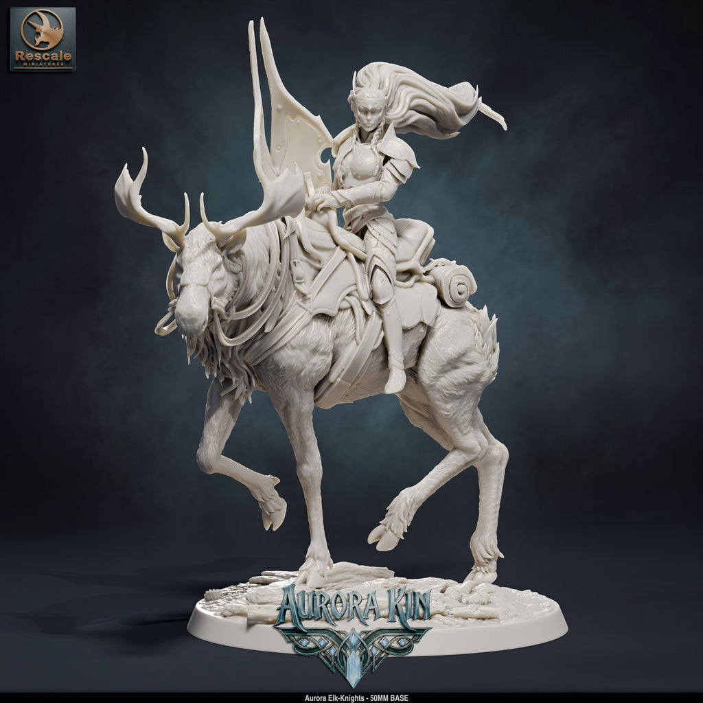 Aurora Elk-Knights (Aurora Kin) by Rescale Miniatures