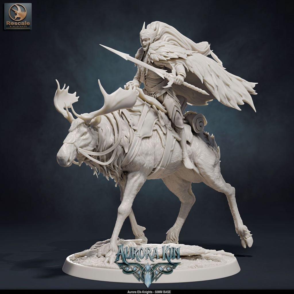 Aurora Elk-Knights (Aurora Kin) by Rescale Miniatures